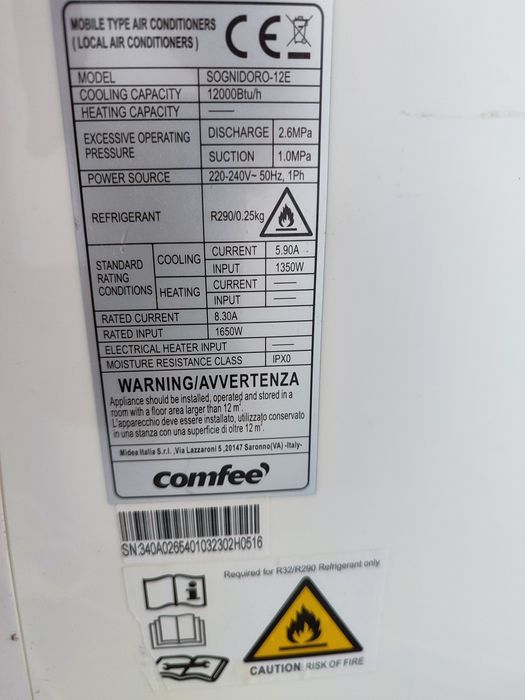 2 aparate aer condiționat noi