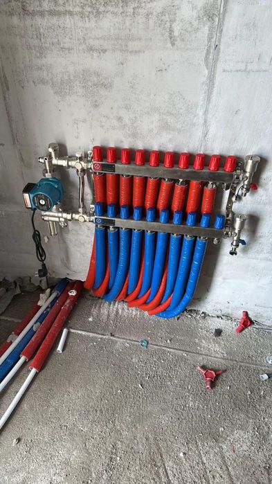 Тёплые полы . Отопление вентиляция