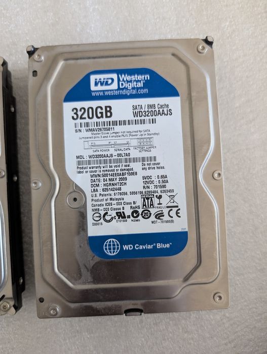 Жёсткий диски 500 Гб и 320 гб