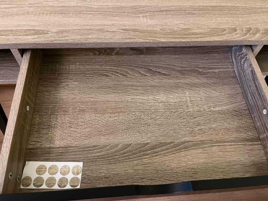 Бюро - цвят светъл дъб/черно