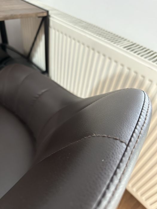 Vinsetto Scaun de Birou Ergonomic din Piele Ecologica