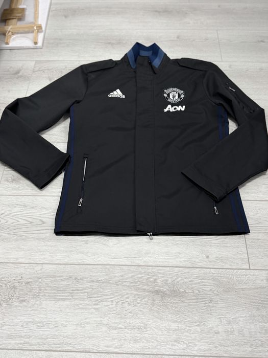 Manchester United JaketAdidas  оригинално яке черен