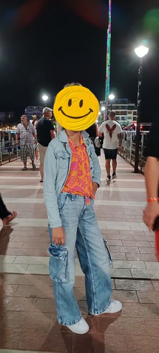 Дънково яке за момиче