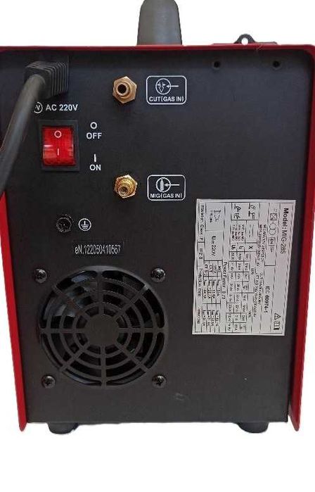 4 в 1 комбиниран телоподаващ апарат/ електрожен/плазма MIG285