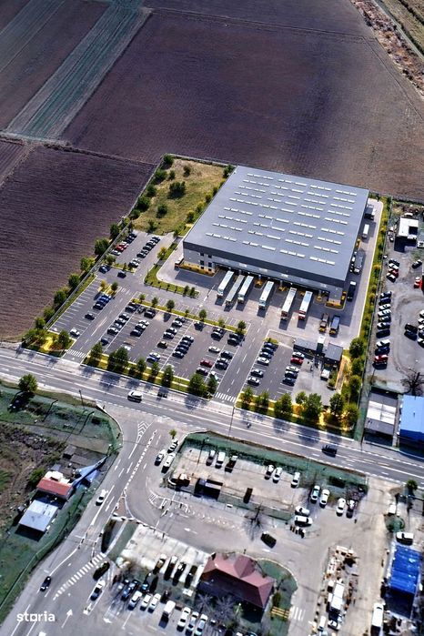 Teren industrial la Aeroport Transilvania / parc auto / Cargo