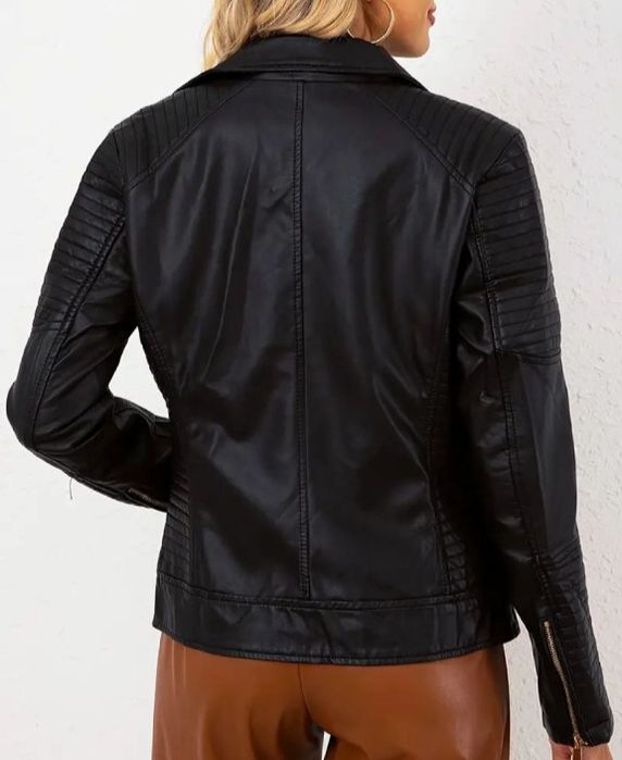 Продам новую женскую кожа зам куртку