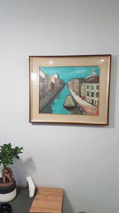 Стара Картина маслени бои