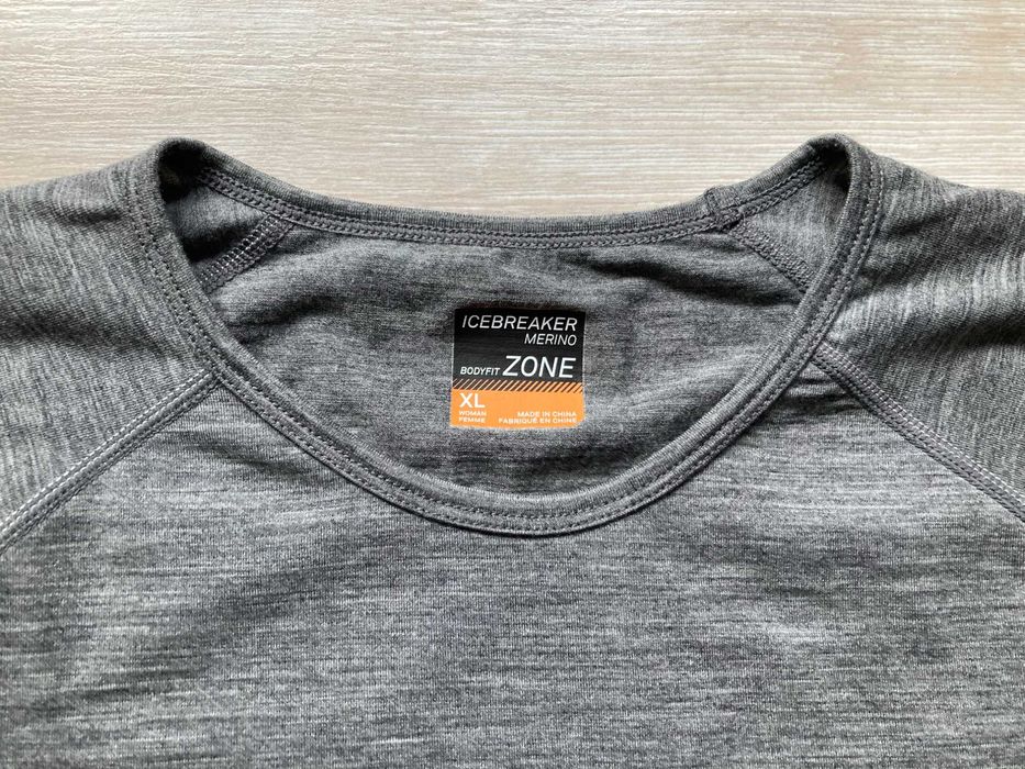 Icebreaker BODYFIT Zone Pure Merino женска мерино блуза фланела XL