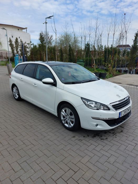 Peugeot 308 diesel euro 6 Alb perlat Panoramic import Olanda