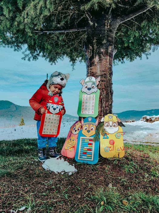 Пес Патрул дървени образователни игри Промоция от 50лв на 35лв