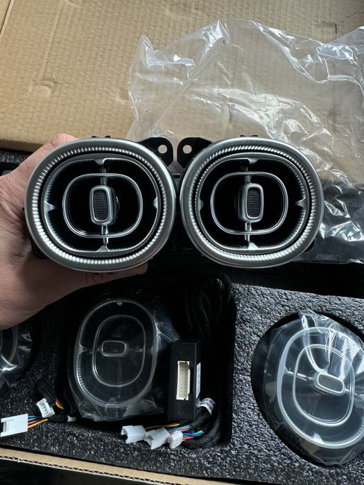 Grile ventilatie led clima guri ambientala mercedes C class Glc w206