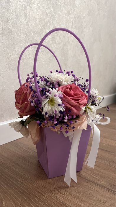 Продается миленькая карзинка цветов