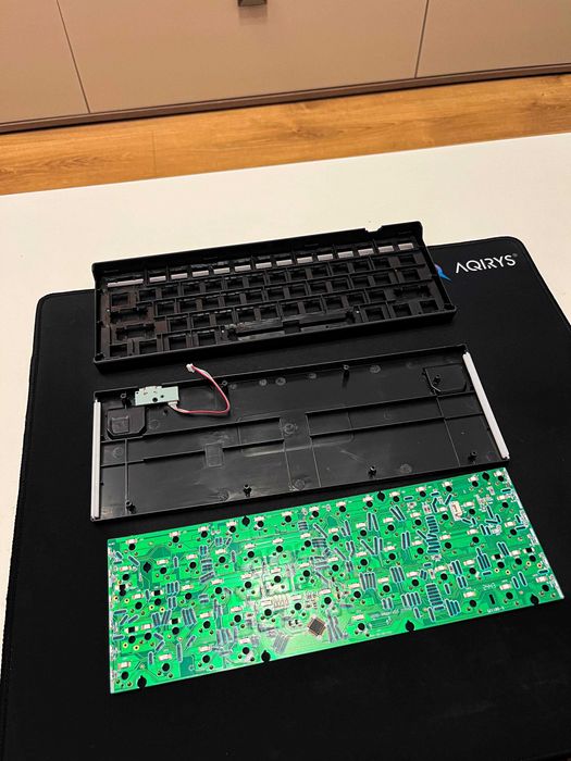 Tastatura mecanica modificata / lubrfiata manual - LEAVEN 61