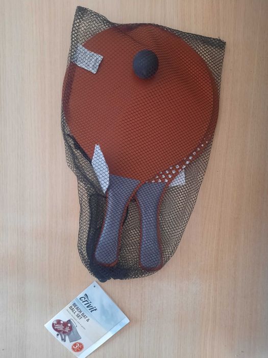 Set Ping Pong Plajă – 2 Palete + 1 Minge | Perfect pentru Vacanță!