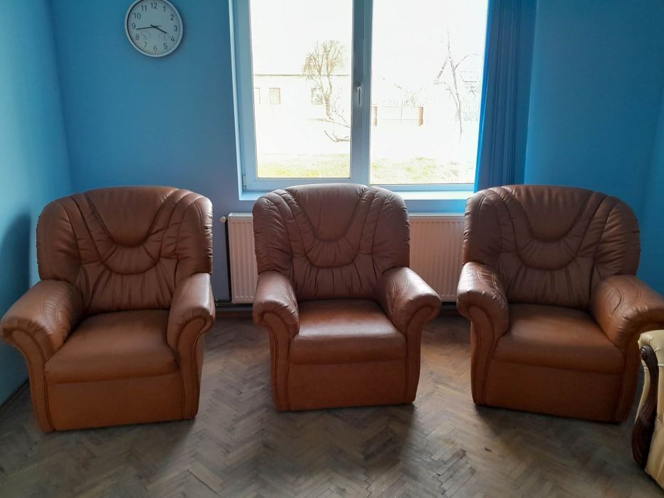 Fotolii maro ( 3 bucati )