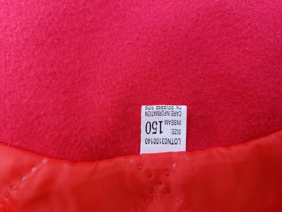 Разкошно палто за момиченце, ръст  150см