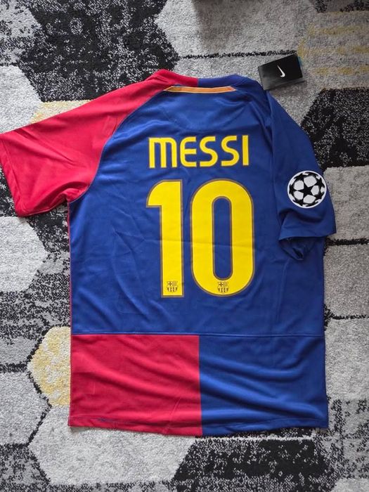 Tricou fotbal Messi 2008/09 Finala UCL