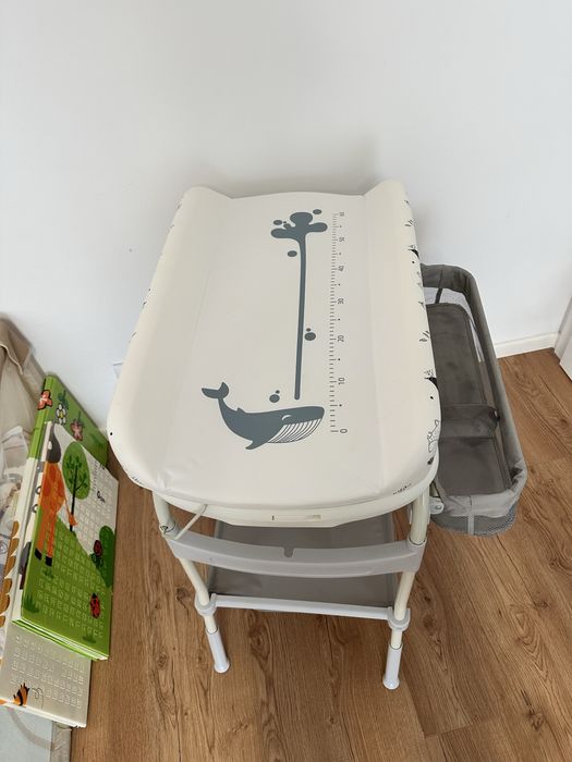 Masa de infǎşat cu cǎdițǎ Cangaroo Garda