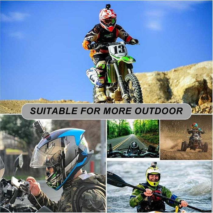 Комплект монтажи, щипки, адаптери, лепенки - За GoPro, DJI, Insta360