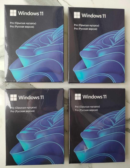 Windows 11 Pro Box only Kazakhstan 32/64 USB HAV