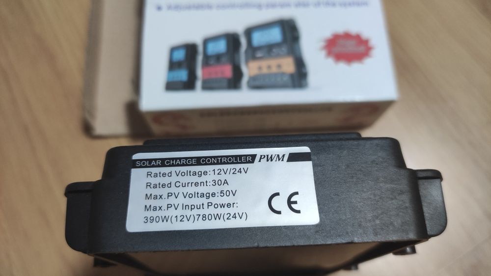 Charger solar 12 / 24v