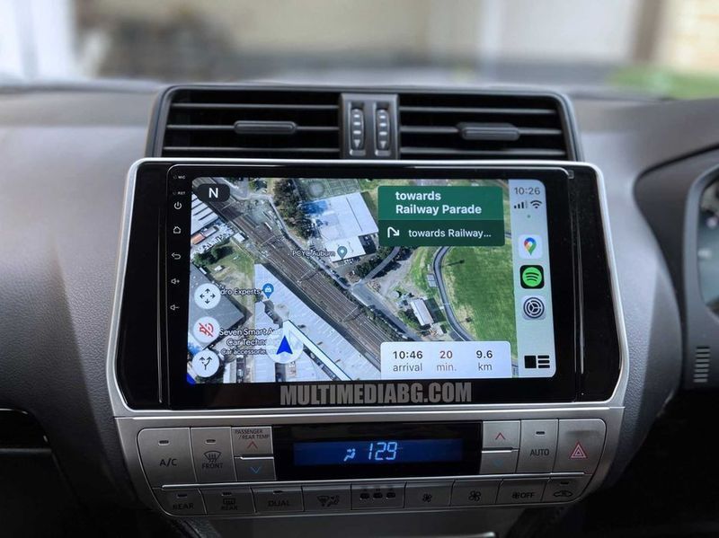 Toyota Land Cruiser Prado 150 2017г-2022 Мултимедия Навигация Android