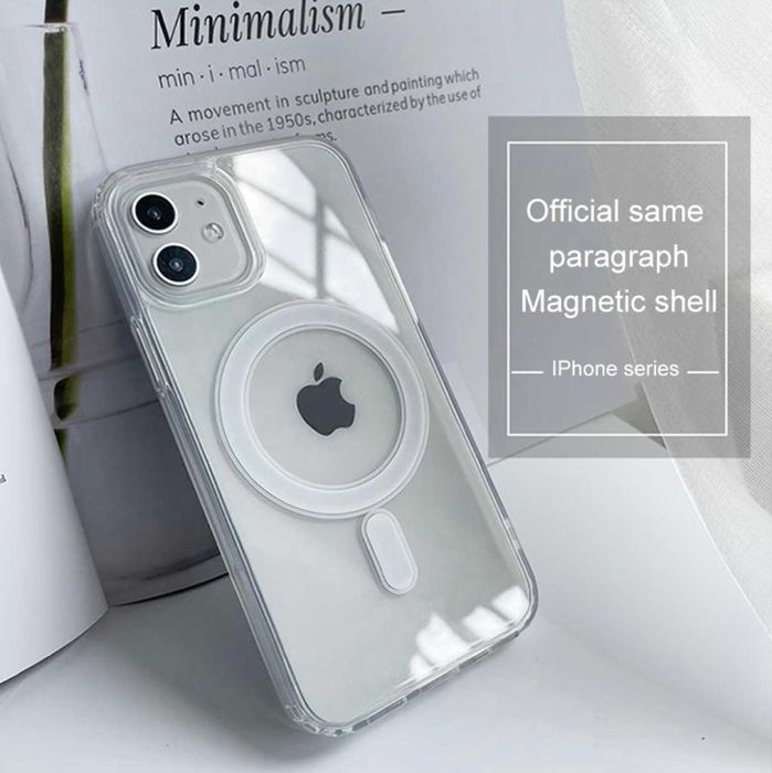 Husa transparenta MagSafe pt. iPhone 12 / 12 Pro / 12 Pro Max