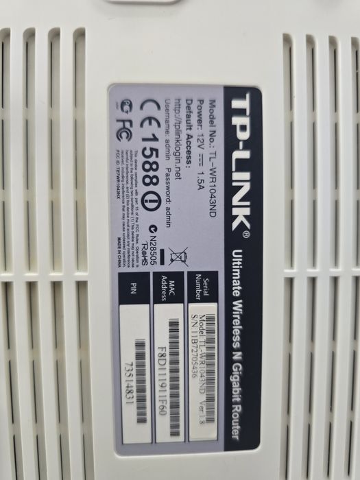 Router tplink stare buna.