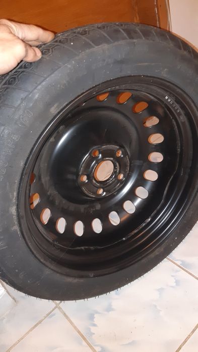 Roată rezervă slim 125/80/17  5×112 Audi, Vw. skoda, Seatt