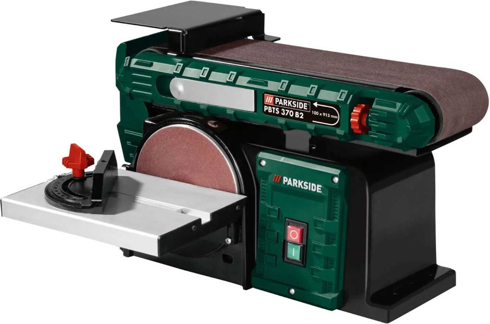 Лентов и дисков шлайф Parkside PBTS 370 B2 370 W Парксайд