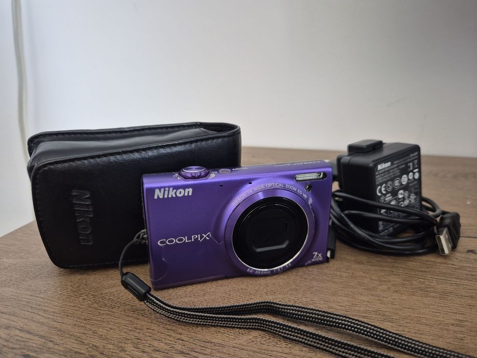 Nikon Coolpix S6150 – Compact Touchscreen Violet Y2K