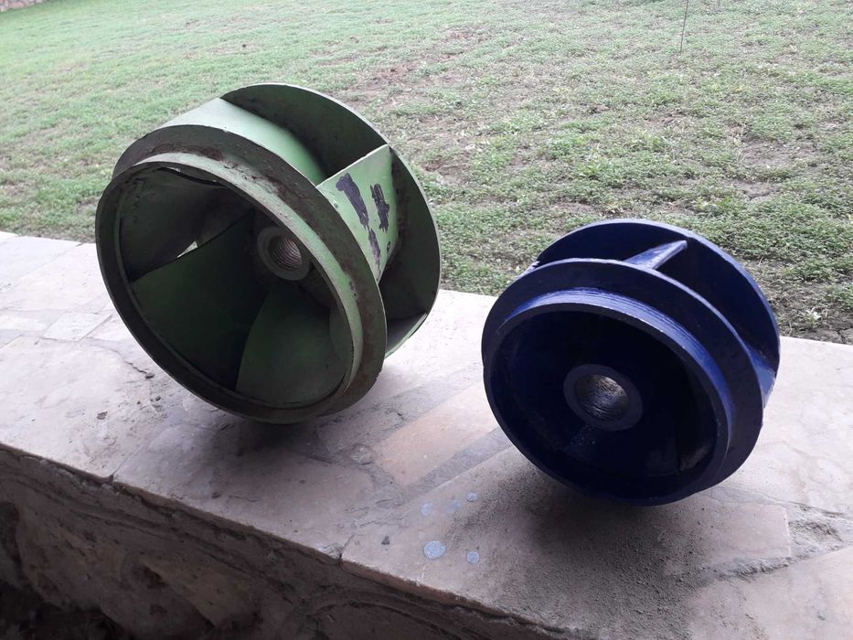 Изготовливаем крилчатки, кришки водяной насоса и разные механизми