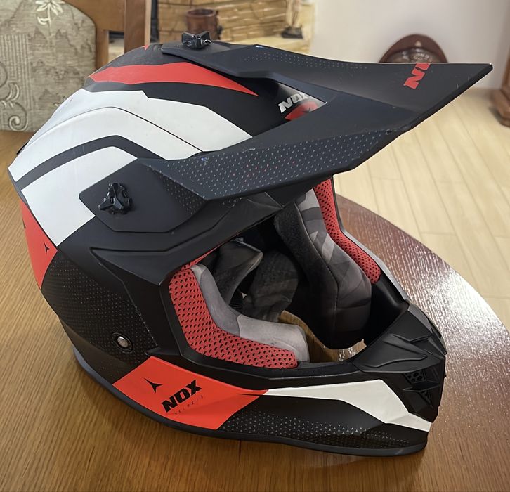 Cască Fox Airoh / Mărime M /impecabilă / atv - cross - quad !