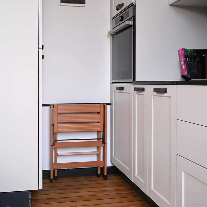 Foppapedretti Tialzo – Scaun pliabil 3 trepte, lemn masiv de fag 150kg