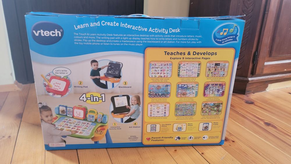 Активна маса със столче 4 в 1 Vtech