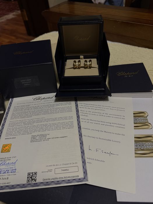 Серьги клипсы шапард новые в комплекте