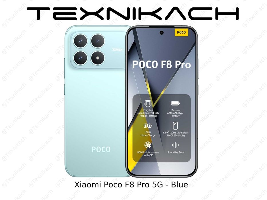 Poco F8 Pro 5G • Yetkazib berish • Tekshirib to‘lash