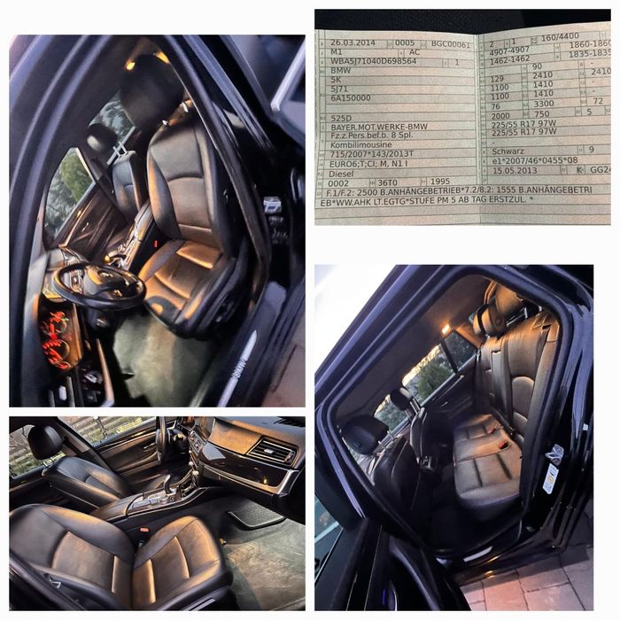 BMW F11 automat,525d, 2.0disel, 218cp, an 2014,euro 6