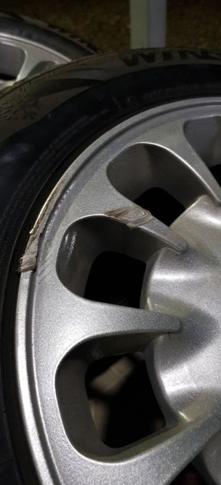 Черепашки с резиной на мерседес в сборе