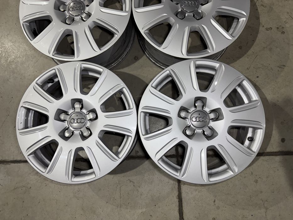 4бр. КАТО НОВИ 16” ОРИГИНАЛНИ Джанти 5х112 за -AUDI Q3/VW TIGUAN-SHARAN/SEAT ALHAMBRA/SKODA/VAG- 6,5Jx16H2, ET33