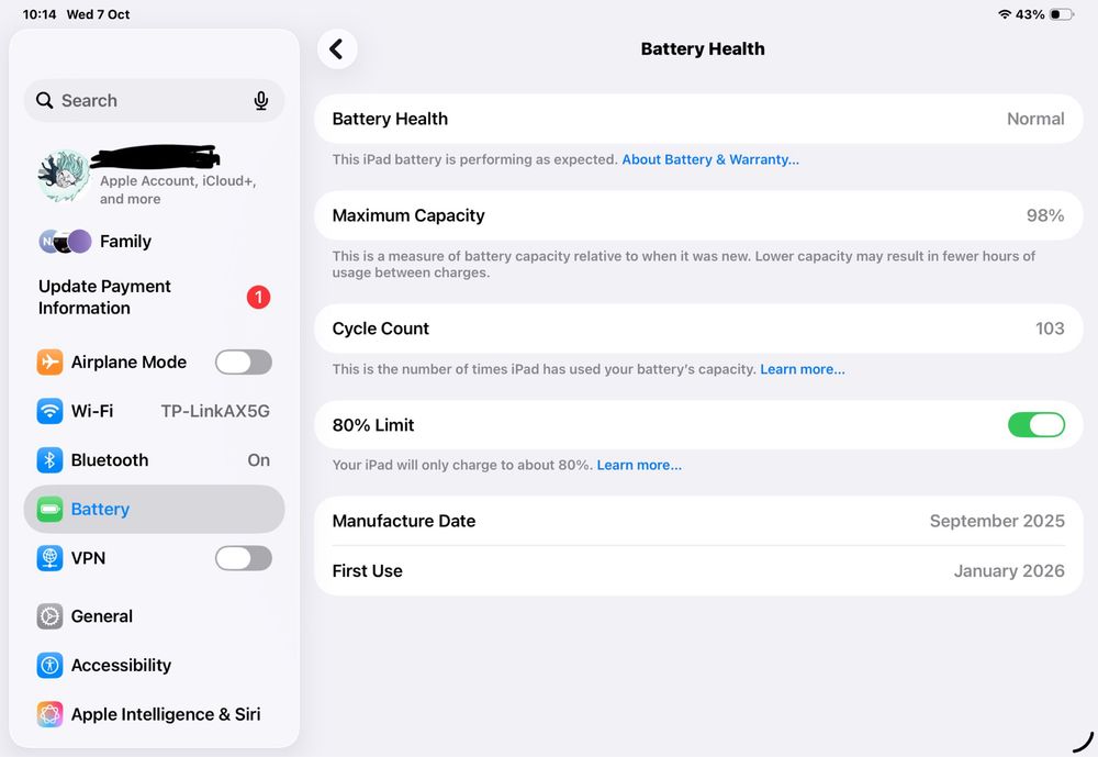 iPad Pro 11" M5 (256 GB) Wi-Fi в Идеале