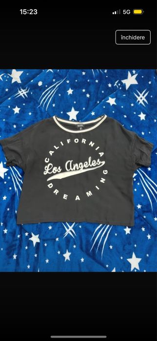 Tricou cu maneca scurta Bershka