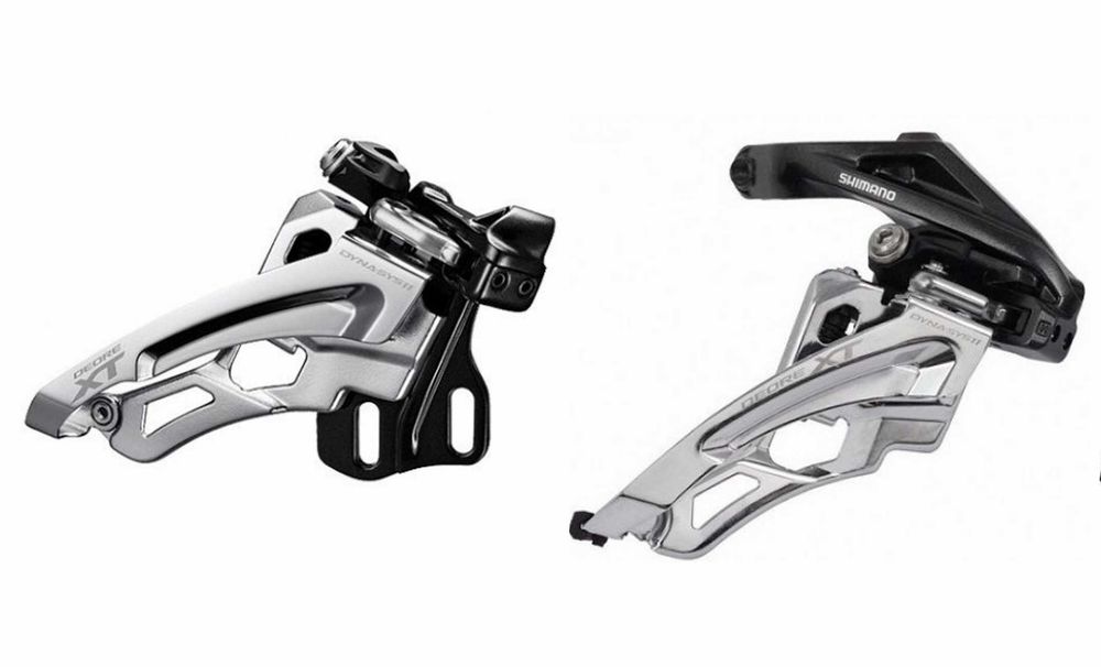 Schimbatoare de foi Shimano Deore XT pentru 2x11v, 3x11v. si 2x12v. noi