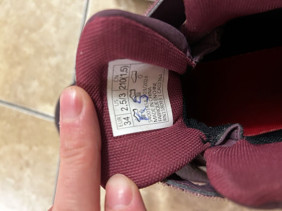 Ботинки reima девочке 34р. 13.000 тг