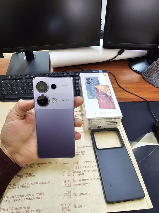 Redmi note 13pro 12/256gb(2024)ideal iwlawi zur aybi yuq tozza telefon