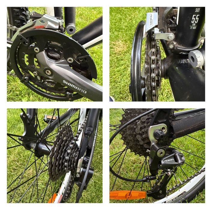 Bicicleta Haibike made in Germany, 27 viteze, roți pe 26”.