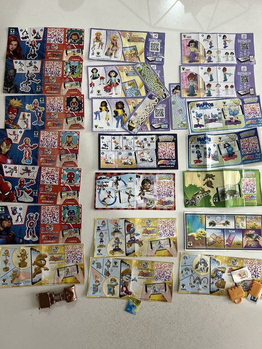 Продам серии игрушек киндер сюрприза