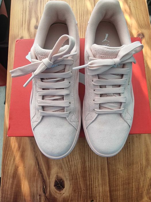 Puma естествена кожа(велур)