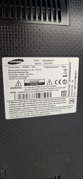 Tv samsung smart full hd , 81 cm  32 inchi 32h5500