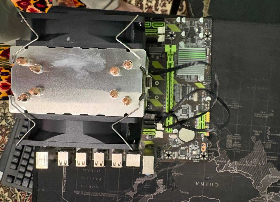 Комплект (X79+башня+xeon 2667v2+16ГБ ОЗУ)